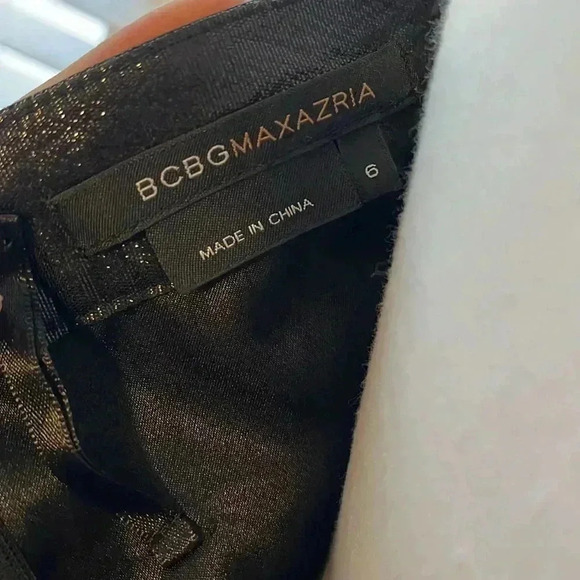 [6]BCBGMaxAzria  Silk Black Halter Dress - Picture 8 of 11